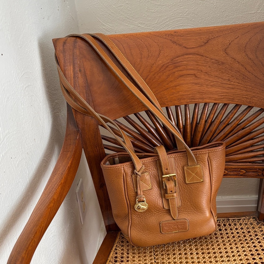 Dooney & Bourke Tan Leather Tote